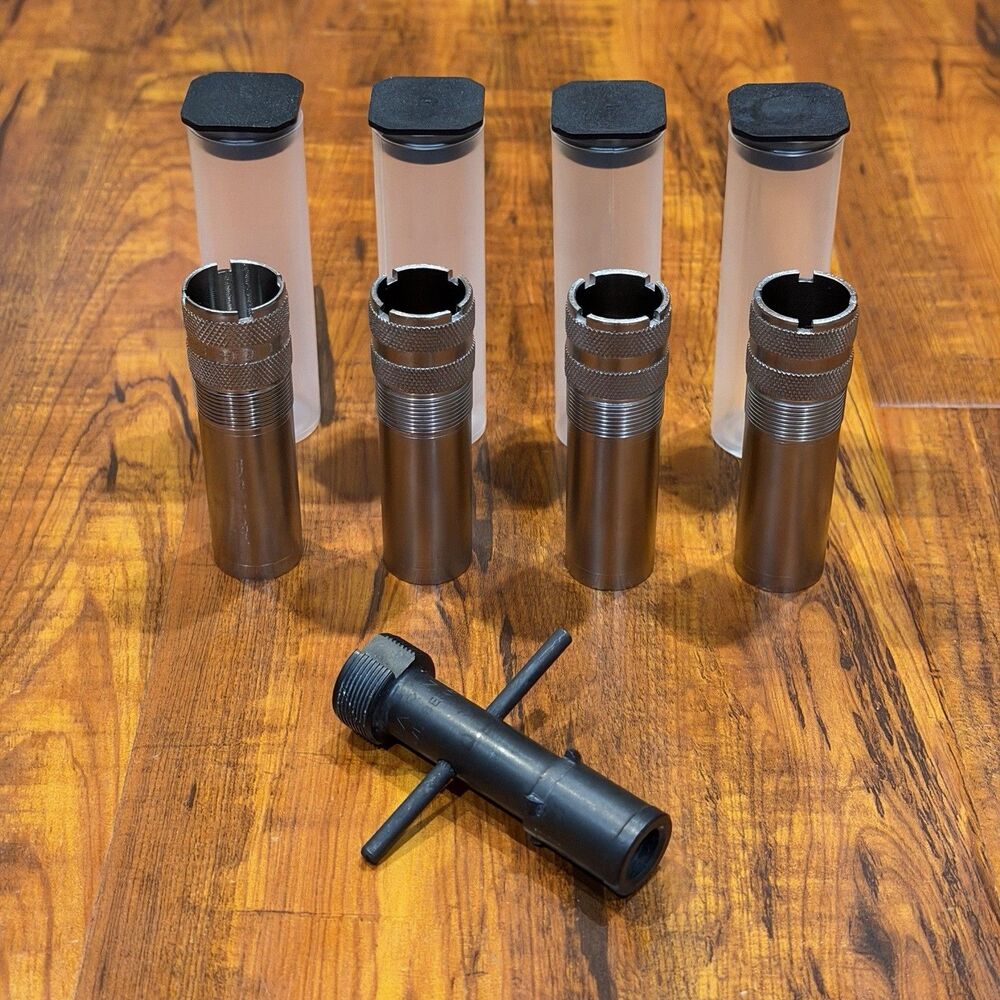 Benelli Crio 12ga Full Improved Cylinder Modified Choke Tube & Wrench Set